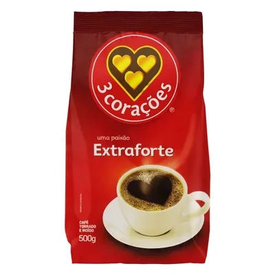 Café almofada fort 3 corações 500g