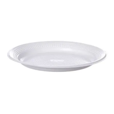 Prato descartavel refeição 21cm