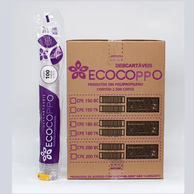 Copo descartável 180ml